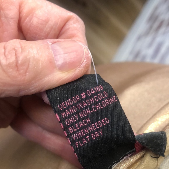 STITCH FIX GOLD LAME STYLE HALTER MAXI DRESS. Size 10. Perfect for Halloween - Picture 6 of 8